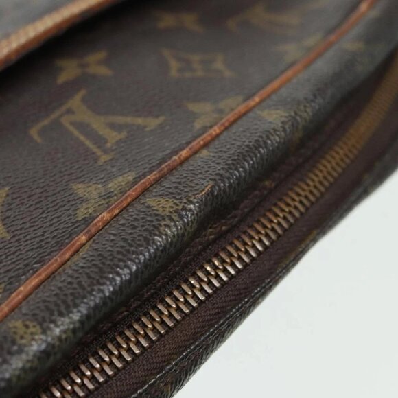 LOUIS VUITTON Monogram Compiegne 28 Clutch Bag M51845 LV Auth 83591 - Picture 7 of 12